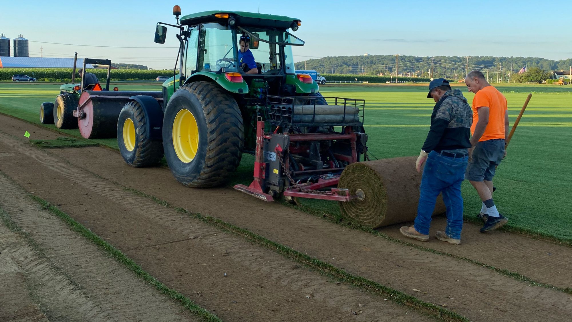 Kentucky Bluegrass Sod Sporting Valley Turf Farms 