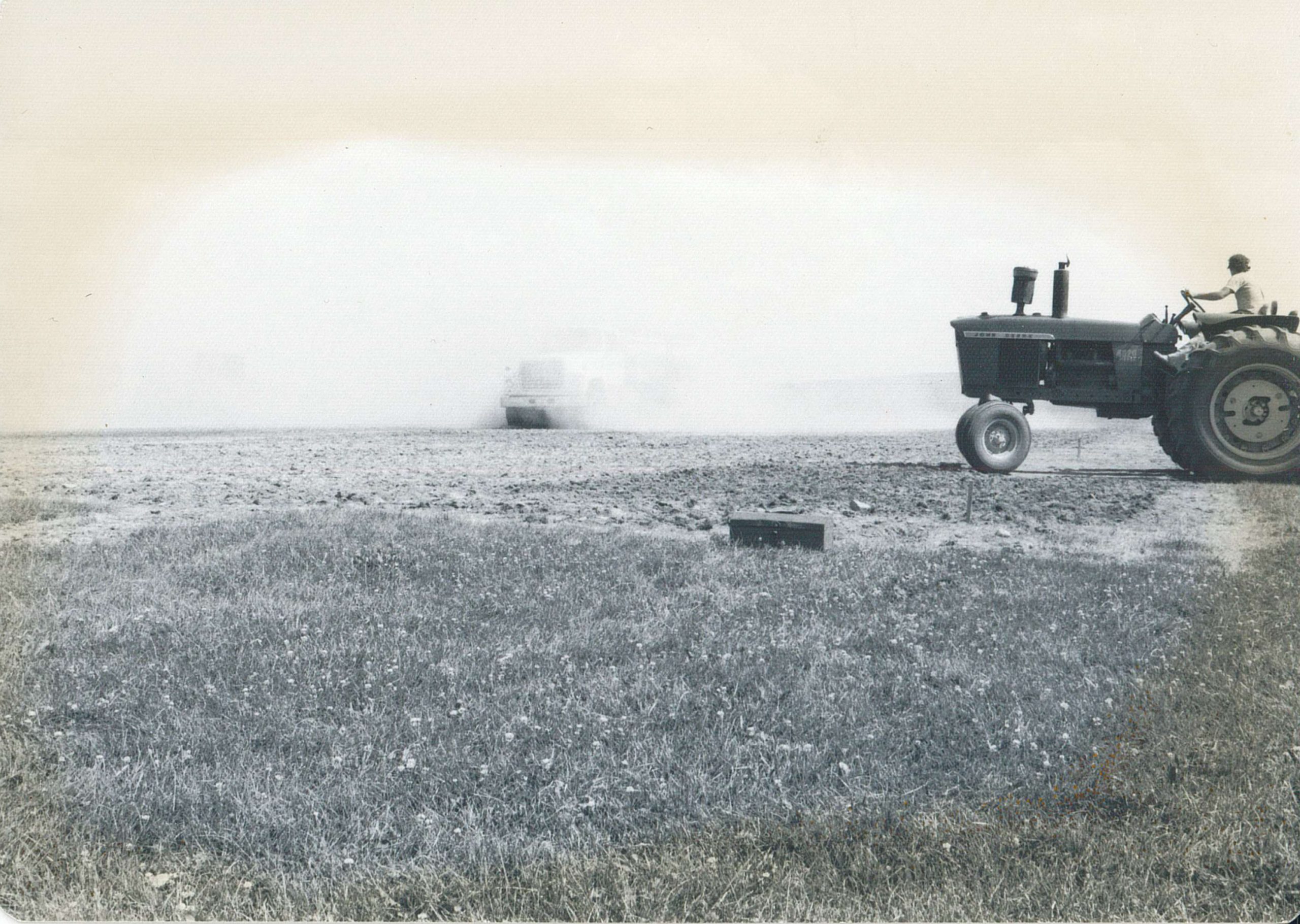 Sod farming history tractor